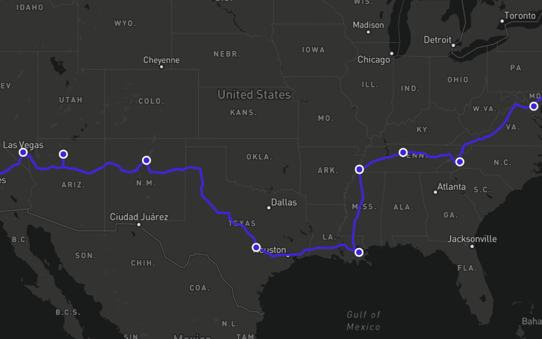 Four Week USA Road Trip Itinerary