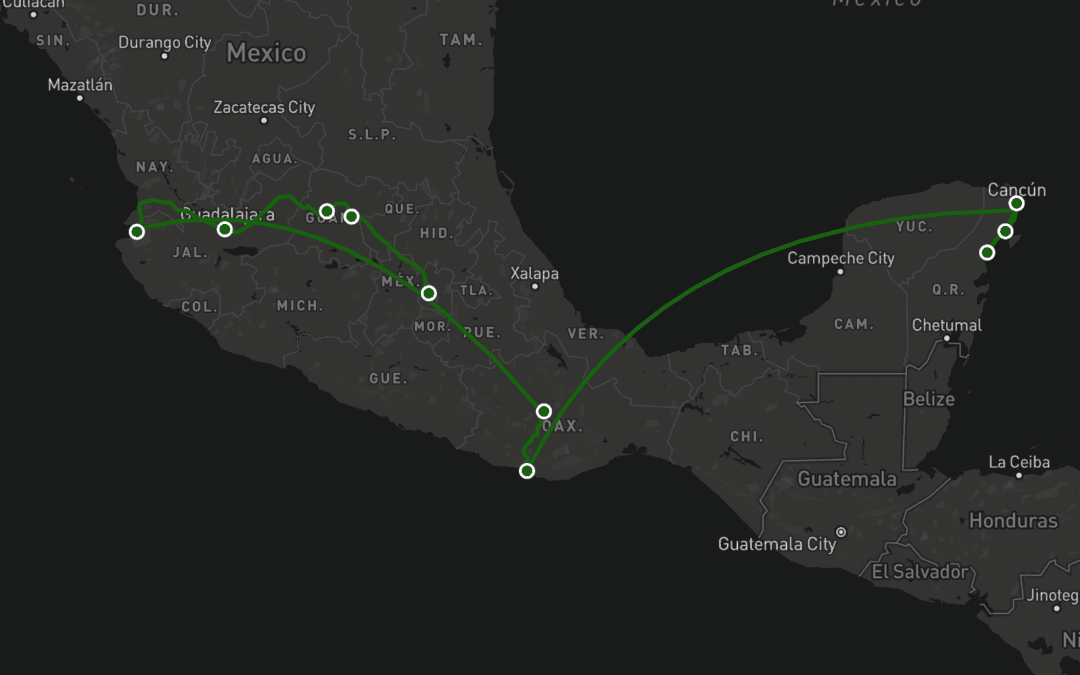 Three Week Mexico Travel Itinerary