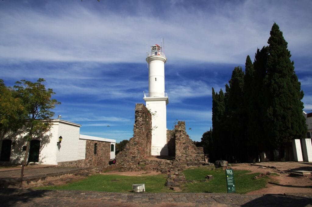 The lighthouse in Colonia del Sacramento