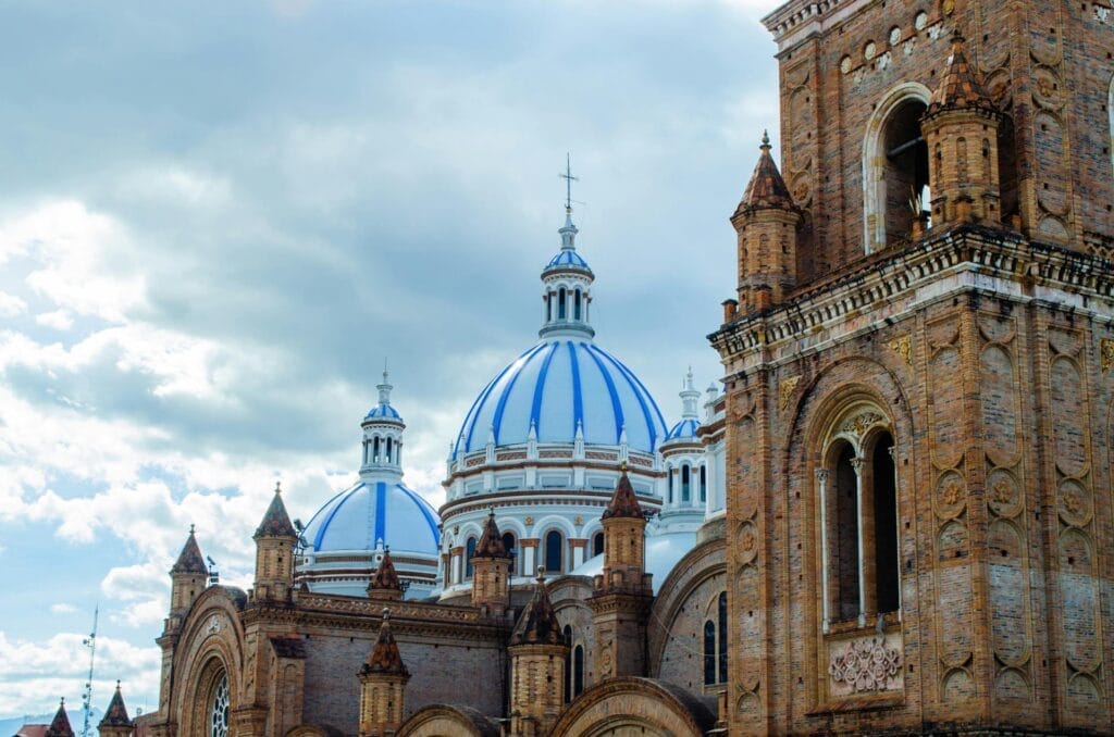 View of the Towers and Domes of the New Cathedral 