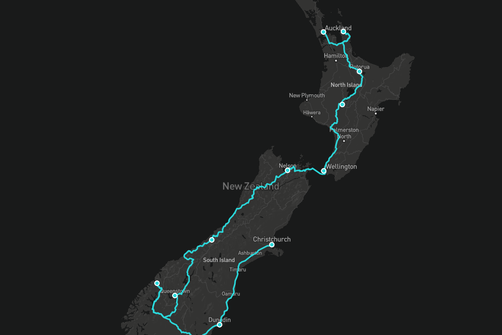 Three Week New Zealand Travel Itinerary