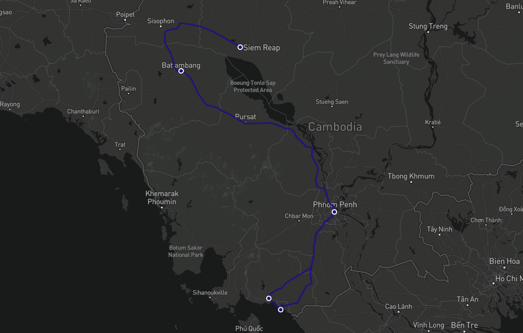 Two Week Cambodia Travel Itinerary