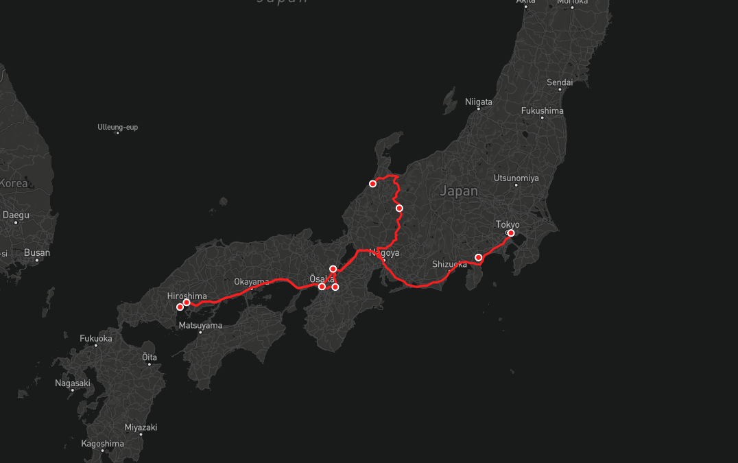 Two Week Japan Travel Itinerary