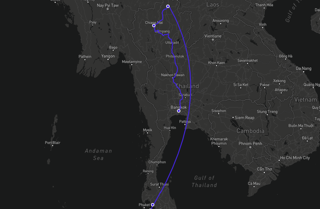 Two Week Thailand Travel Itinerary