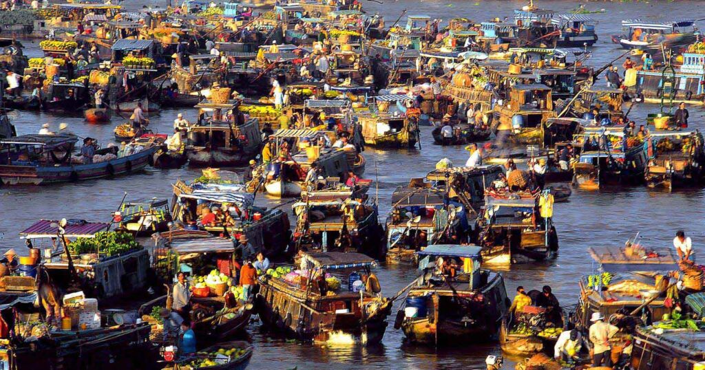 Cai Rang Floating Market