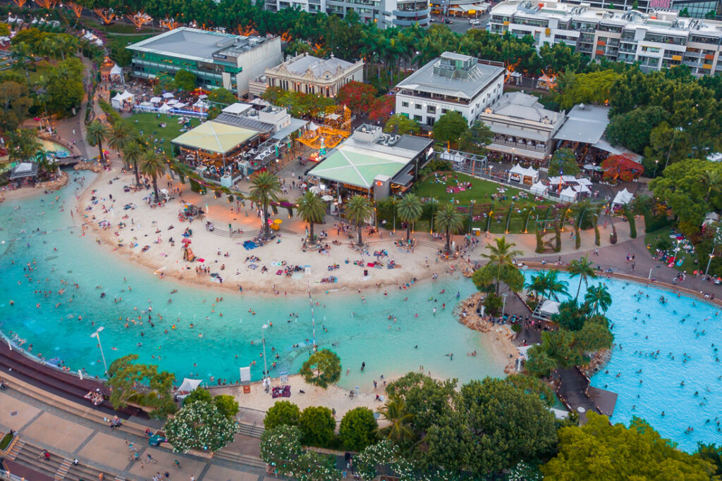 South Bank Brisbane.